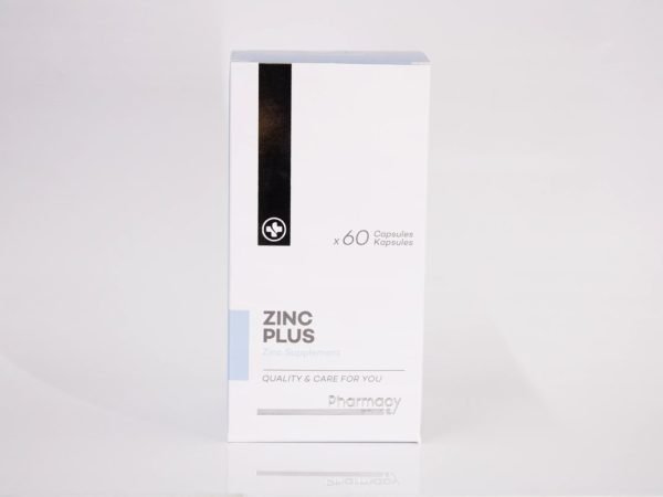 Pharmacy SPAR - Zinc Plus 60 capsules, product pack