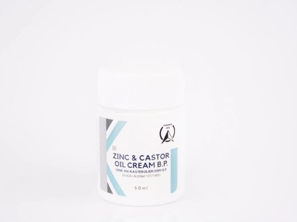 PharmaFen - Zinc & Castor Oil Cream B.P. 50ml, product pack