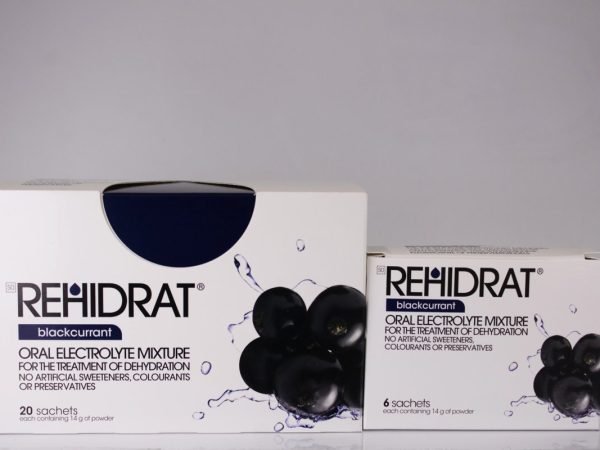 REHIDRAT - Blackcurrant 20 sachets 14g, product pack