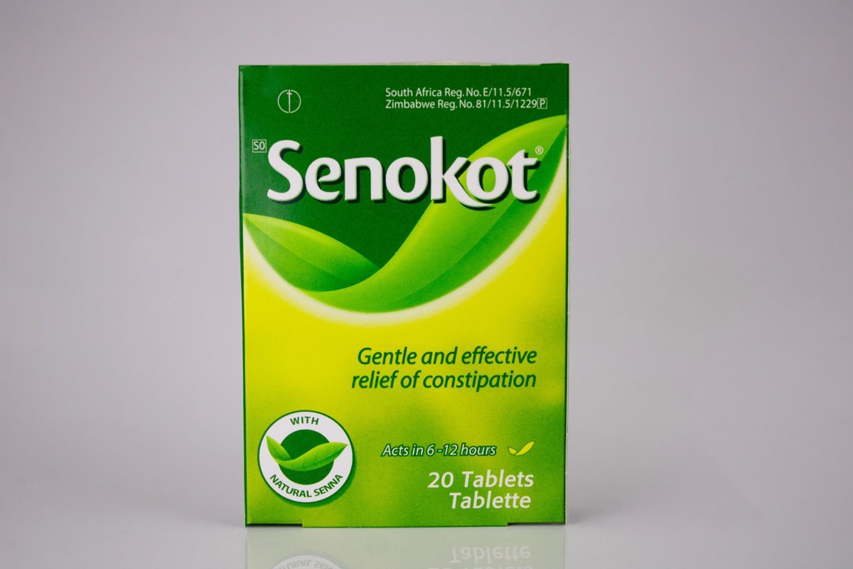 Senokot with Natural Senna 20 tablets, product pack