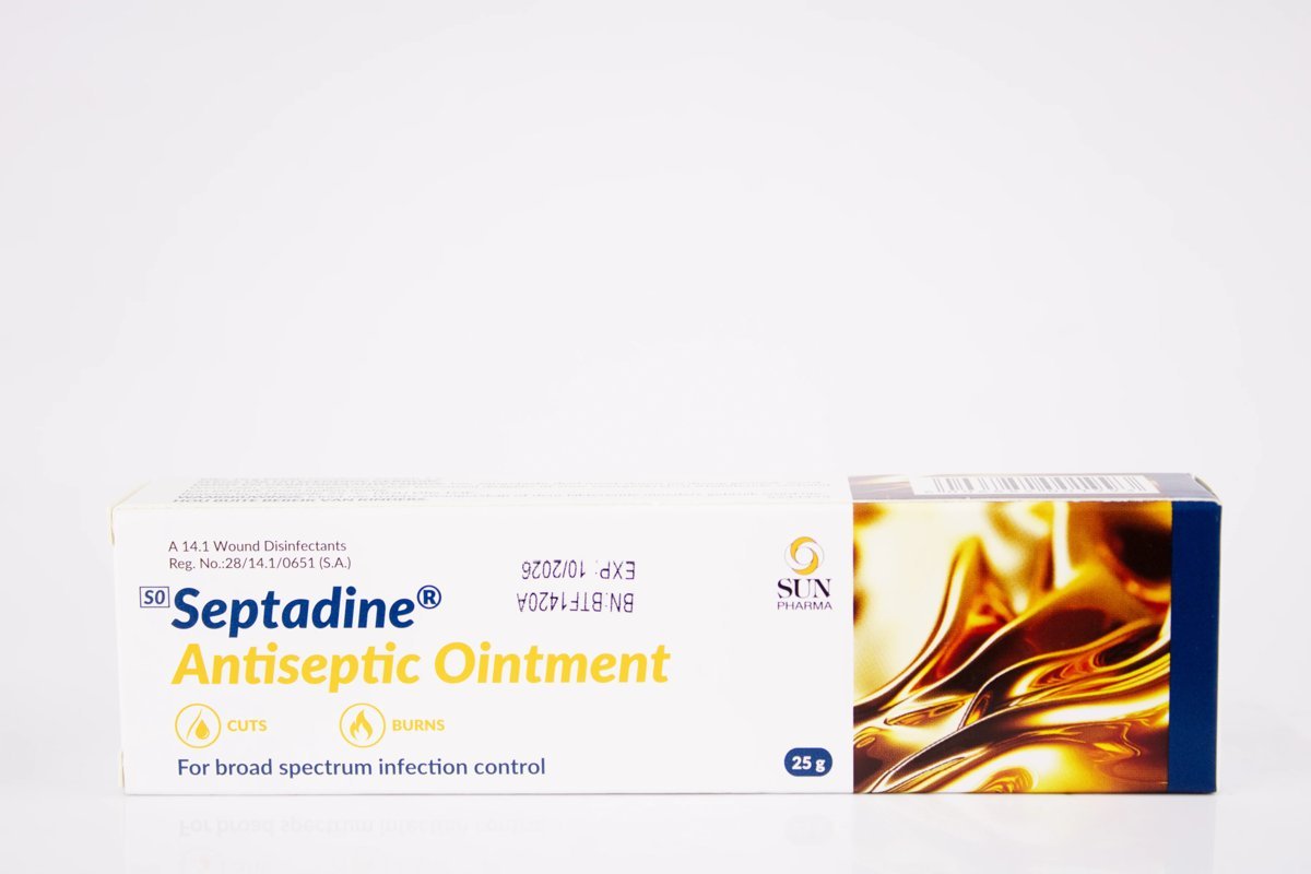 Septadine - Antiseptic Ointment, product pack