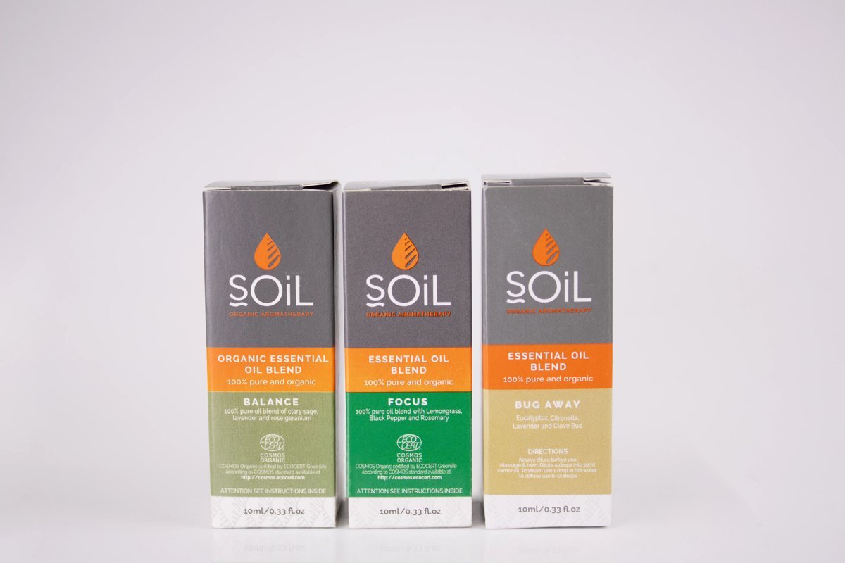 SOiL - Essential Oil Blend Bug Away 10ml / 0.33 fl.oz, product pack