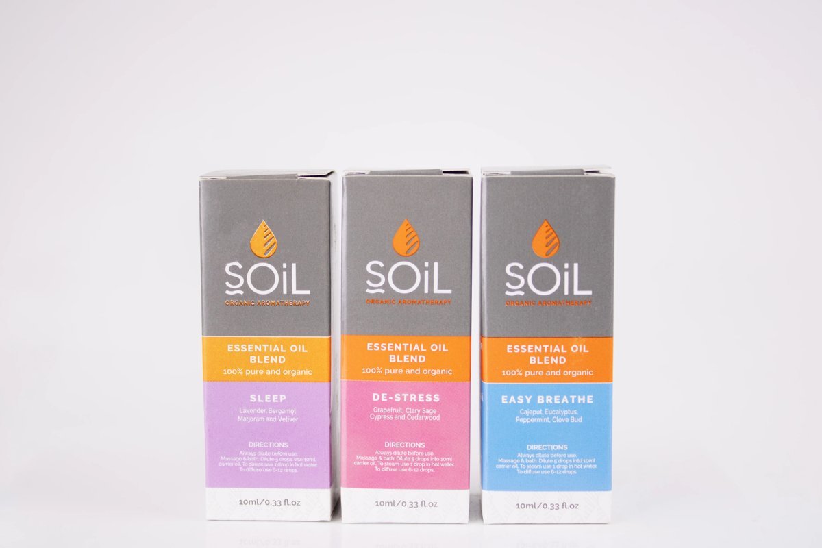 SOiL - Essential Oil Blend Sleep 10ml / 0.33 fl.oz, product pack