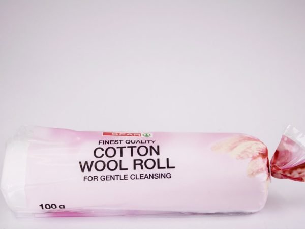 SPAR - Cotton Wool Roll 100g, product pack