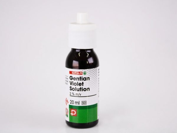 SPAR - Gentian Violet Solution 2% 20ml, product pack