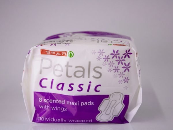 SPAR - Petals Maxi Night 8 maxi pads, product pack