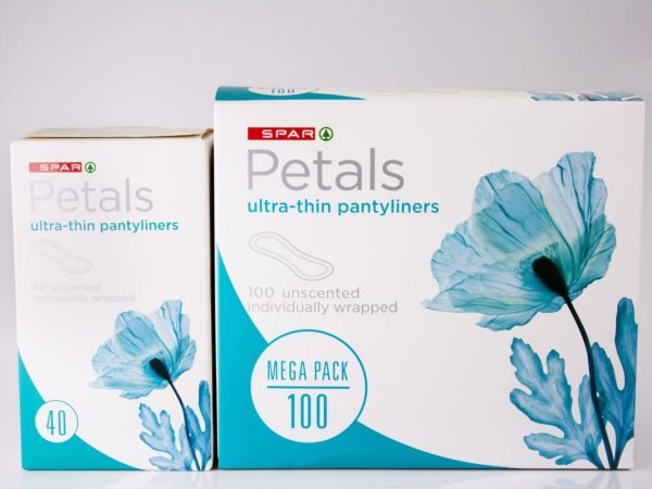 SPAR - Petals Ultra-Thin Pantyliners 40pcs, product pack