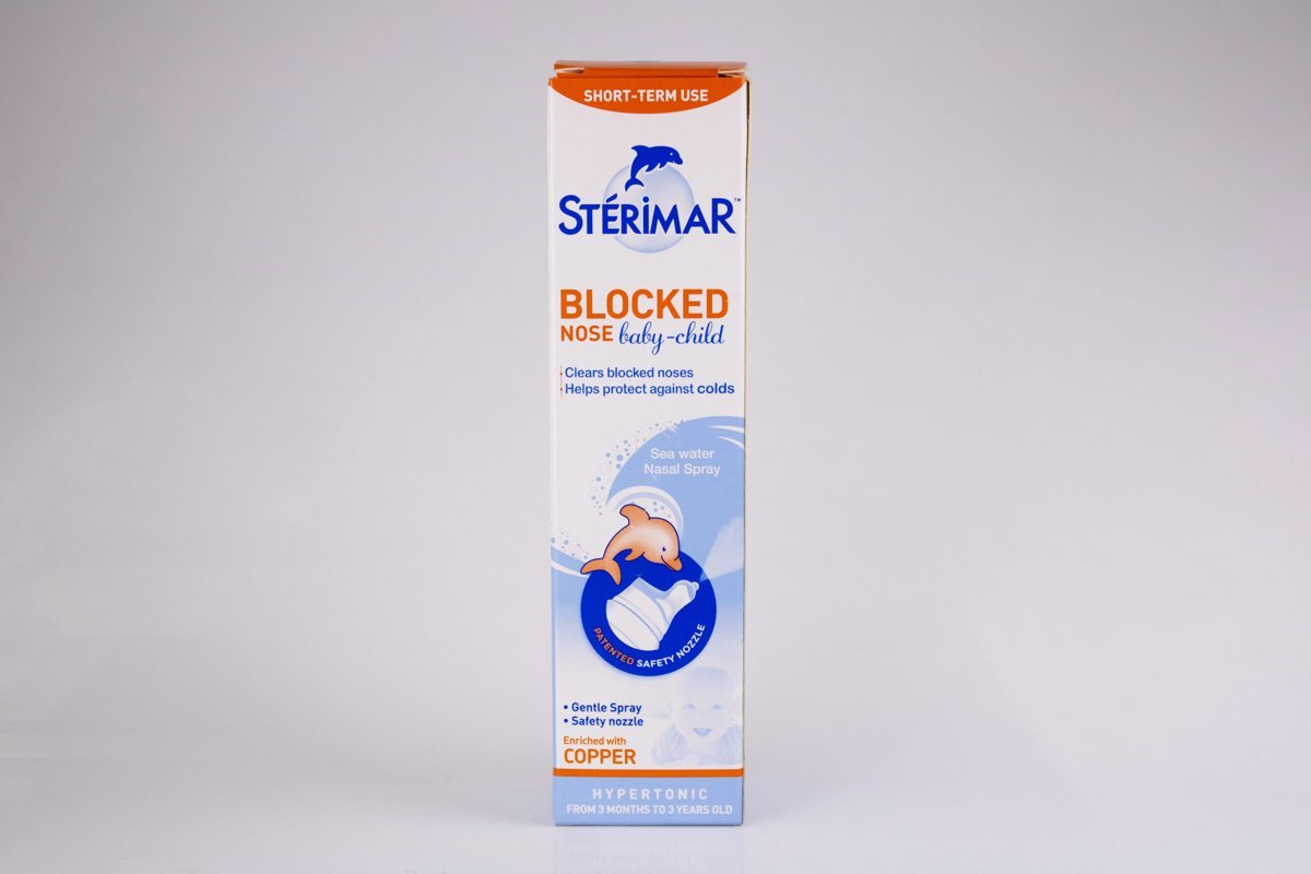 Sterimar - Blocked Nose Baby-Child Nasal Spray 50ml, product pack