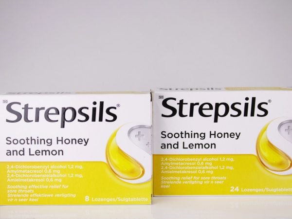 Strepsils - Soothing Honey and Lemon 24 lozenges, product pack