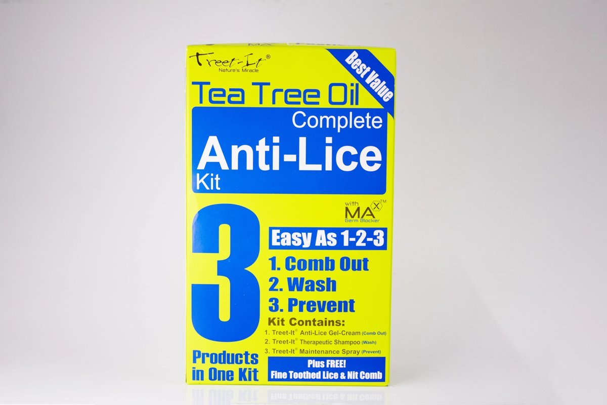 Tea Tree Oil - Anti-Lice Kit, product pack