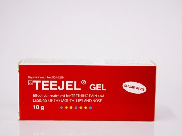 Teejel Gel - Treatment for Teething Pain 10g, product pack