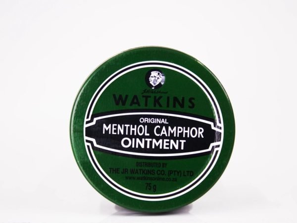 The JR Watkins - Menthol Camphor Ointment 75g, product pack