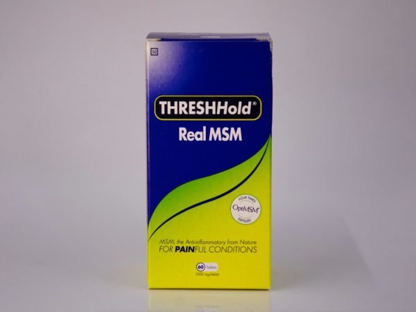 THRESHHold - Real MSM 1000 mg 60 tablets, product pack