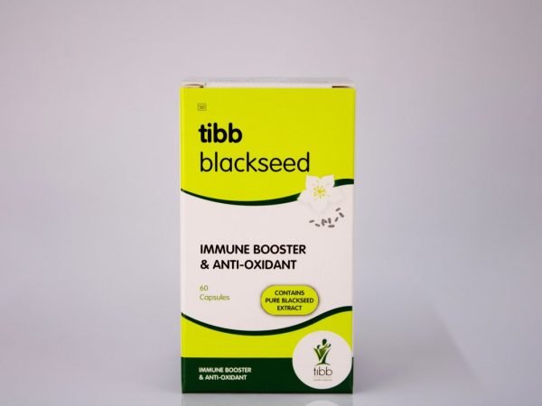 tibb health sciences - blackseed Immune Booster & Anti-Oxidant 60 capsules, product pack