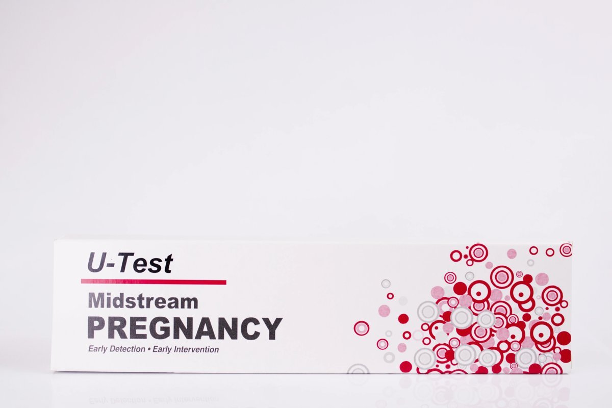 U-Test - Midstream Pregnancy Test, product pack