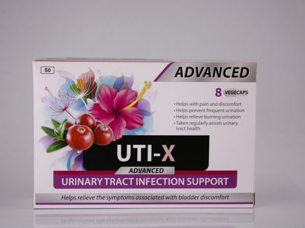 UTI-X Advanced - Urinary Tract Infection Support 8 vegecaps, product pack