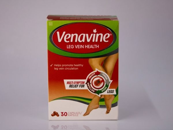 Venavine - Leg Vein Health 30 Capsules, product pack