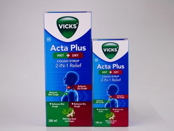 VICKS - Acta Plus Cought Syrup 200ml, product pack