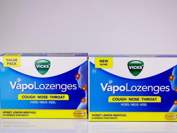 VICKS - VapoLozenges Honey Lemon Menthol 24 lozenges, product pack