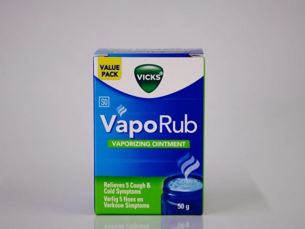 VICKS - VapoRub Vaporizing Ointment 50g, product pack