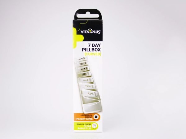 VITA PLUS - 7 day Pillbox Curved, product pack