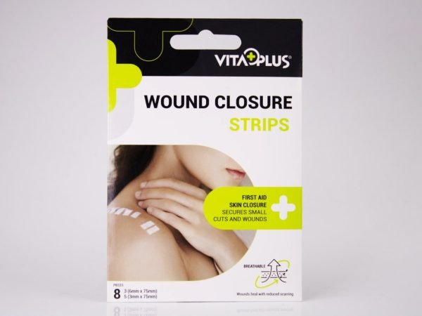 VITA PLUS - Wound Closure Strips 8 pcs, product pack