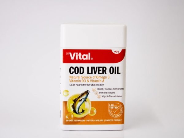 Vital - Cod Liver Oil 90's, product pack
