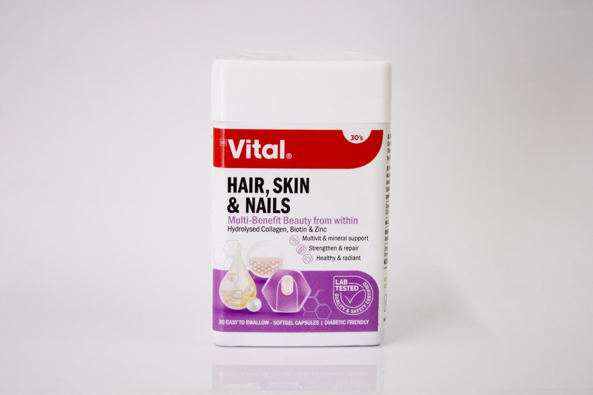 Vital - Hair Skin & Nails 30's, product pack