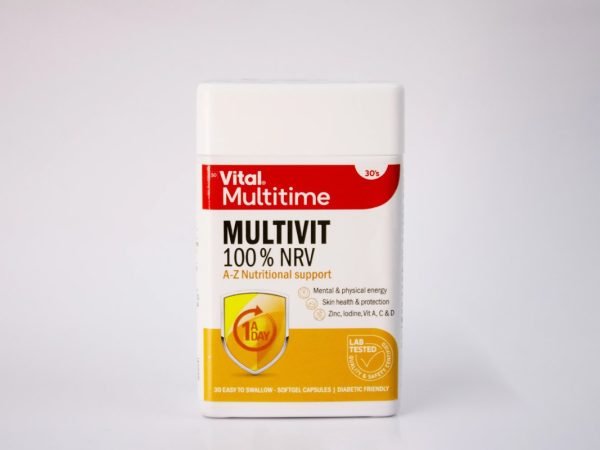 Vital Multitime - Multivit 100% NRV 30's, product pack