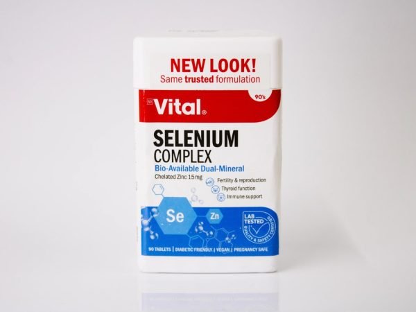 Vital - Selenium Complex Bio-Available Dual-Mineral 90's, product pack