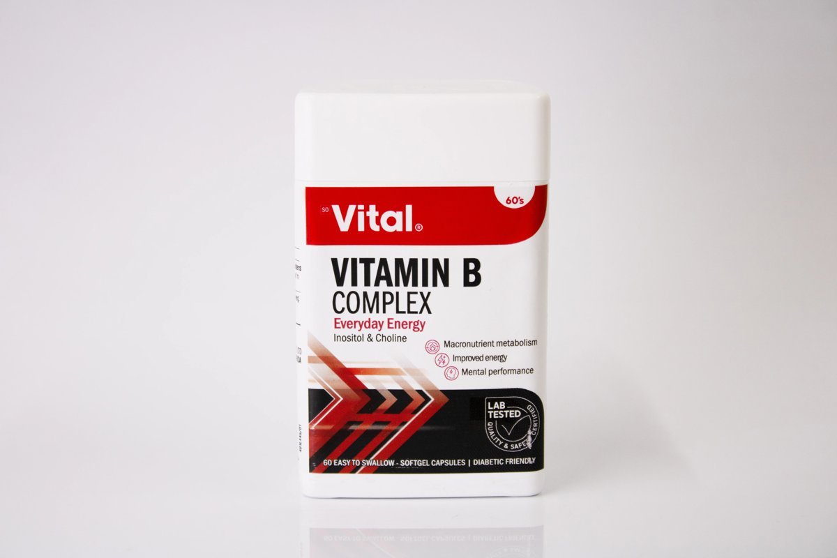 Vital - Vitamin B Complex 60's, product pack
