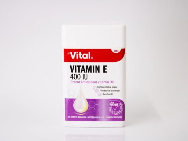 Vital - Vitamin E 400IU 30's, product pack