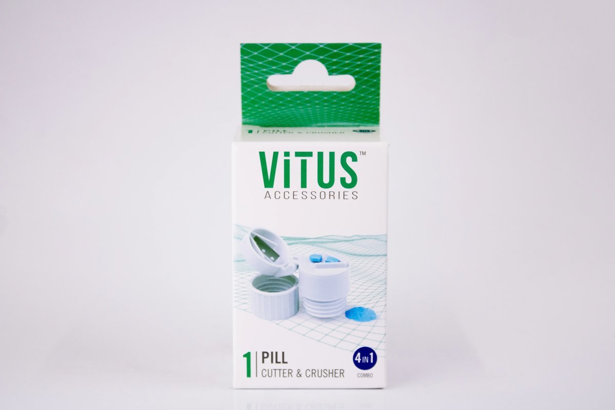 VITUS Accessories - Pill Vutter & Crusher, product pack