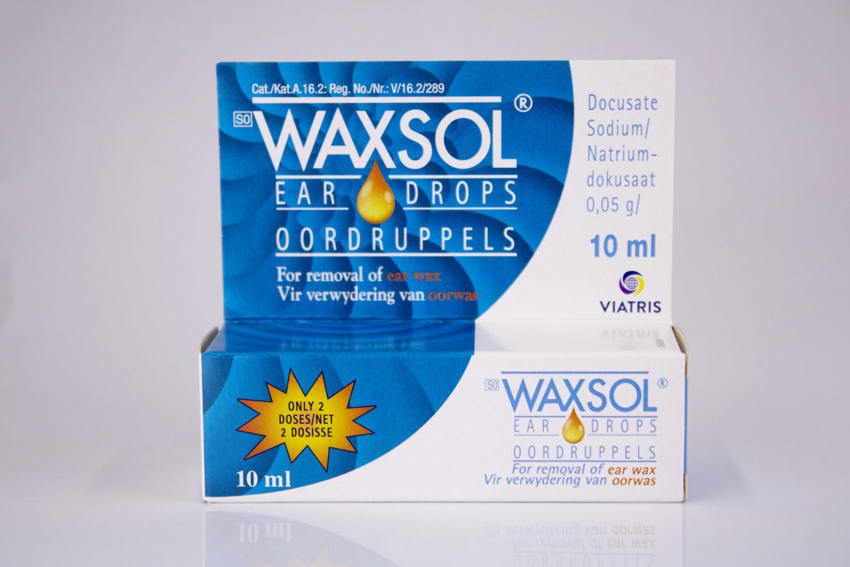 Waxsol - Ear Drops 10ml, product pack