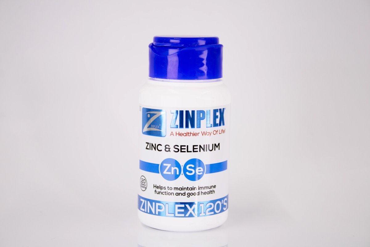 ZINPLEX - Zinplex Zinc & Selenium 120 tablets, product pack